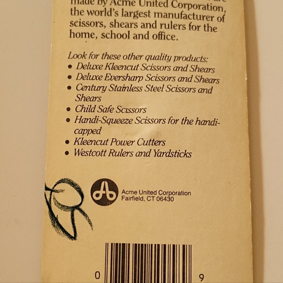 Vintage NIP Forged steel/high quality Childs Play Scissors - Picture 4 of 5